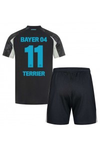 Bayer Leverkusen Martin Terrier #11 Jalkapallovaatteet Lasten Kolmas peliasu 2024-25 Lyhythihainen (+ Lyhyet housut)